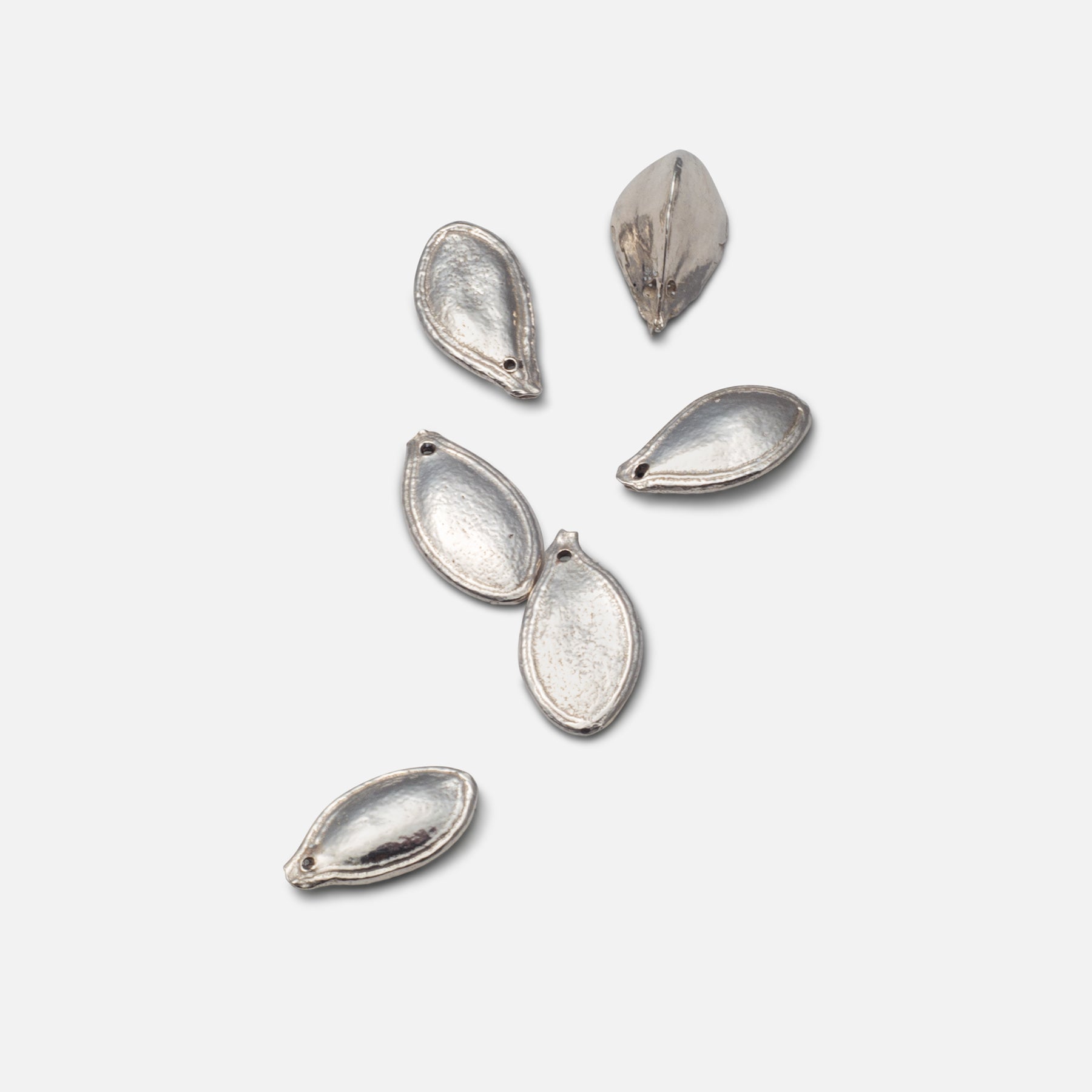 Sterling Silver Six Seeds